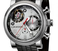 Graham London Trackmaster Chroium limitovaná edice hodinek
