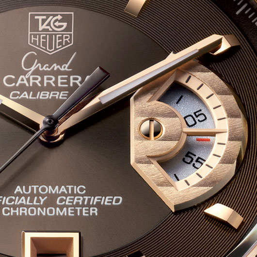 TAG HEUER Grand Carrera Calibre 17 Rose Gold Chronograph