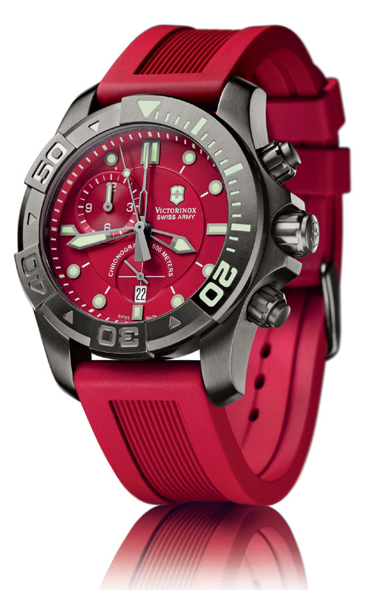 Victorinox Dive Master 500 Black Ice Chrono